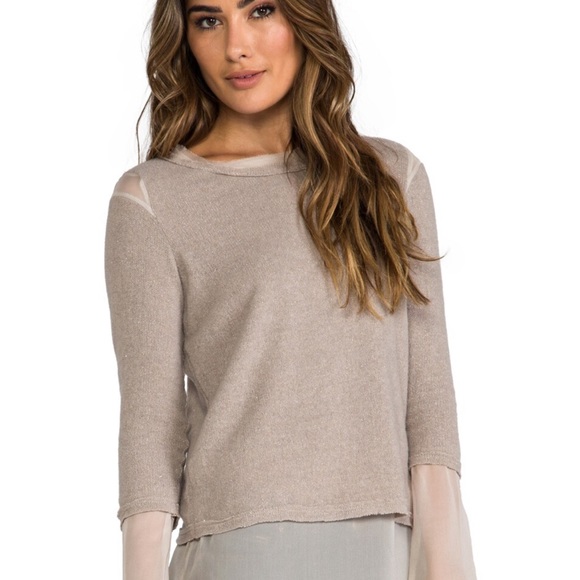 Revolve Heather Layer Top in “Heather Hazel” size medium - Picture 2 of 6